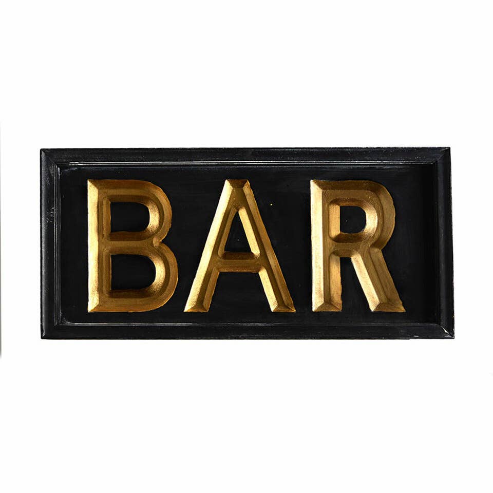 Gold Bar Sign